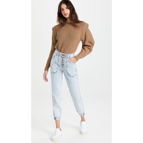 Veronica Beard Denim - Veronica Beard Bolton High Rise Denim Jogger Vail 27